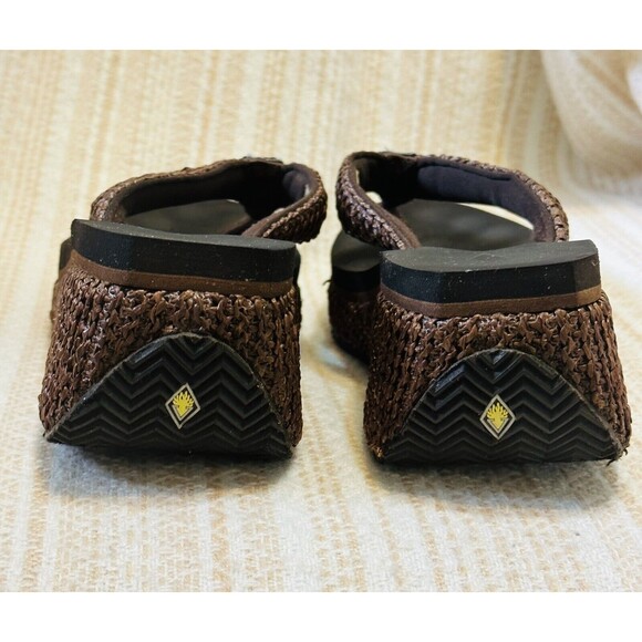 Volatile Island Women Size 8 Wedge Braided Textile Sandal Platform Vacation - Picture 2 of 8